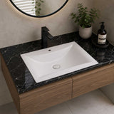 LAVAMANOS INTEGRADO EN PORCELANA NEGRO 60*47CM