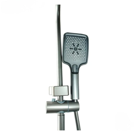 Columna de Ducha Gunmetal 112 cm con Teclado de 4 Funciones