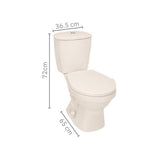 Sanitario Laguna Beige De Lujo.