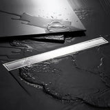 Rejilla Piso Invisible Acero SatinMate 60X10