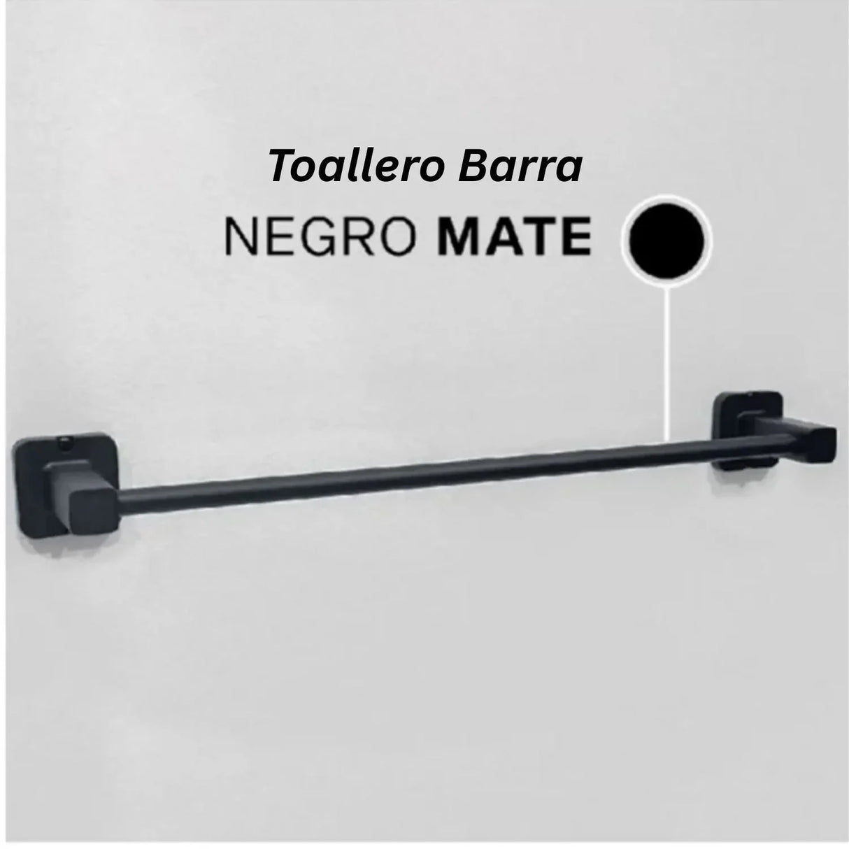 Set Juego de Accesorios Tayrona Negro 6 Piezas - Inoxidables