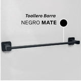 Set Juego de Accesorios Tayrona Negro 6 Piezas - Inoxidables
