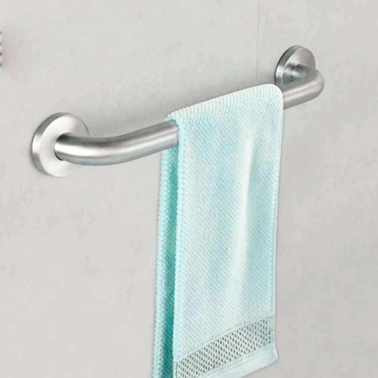 Barra Apoyo Ducha Acero Inoxidable 40Cm Antideslizant