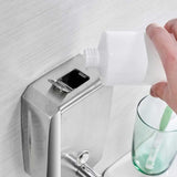 Dispensador de Jabón Líquido 800 ml Acero Inoxidable 304 para Pared Uso Institucional