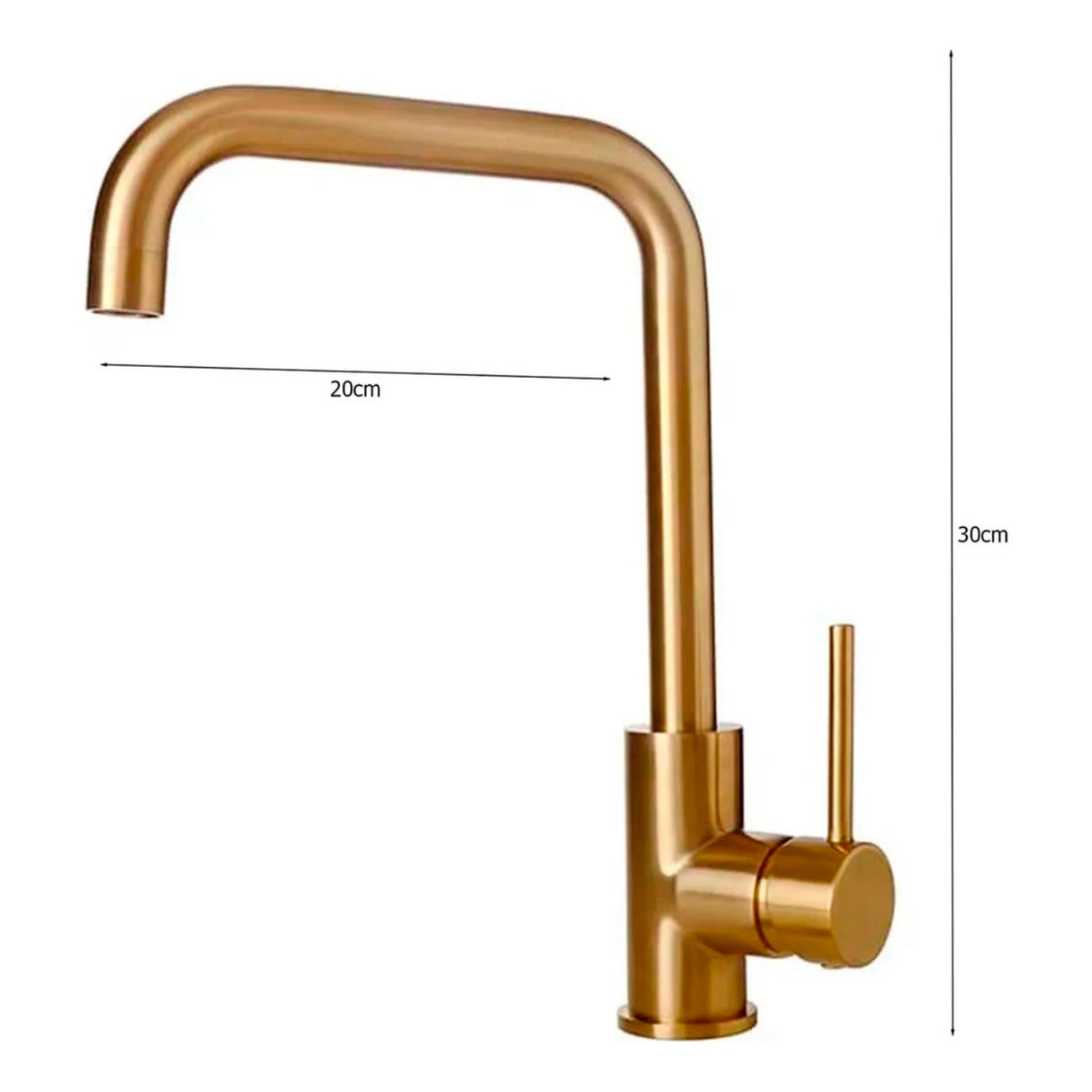 Combo Lavaplatos 51*45cm+griferia Lvp 7 Oro Cepillado+acc