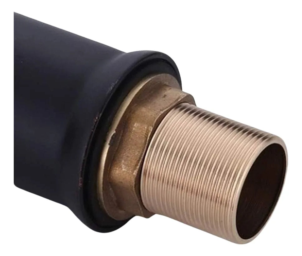 Grifería lavamanos monocontrol Alta negra Iris