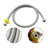 Acople Flexométrico 1/2"x1/2" Acero Inoxidable 1 Metro