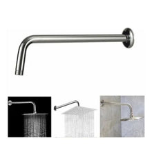 Ducha Regadera Metal Cuadrada 20Cm-Cromo Tubo