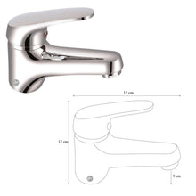 Conjunto Griferia Monocontrol Bano Metalica 84