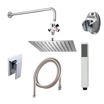 Kit Griferia Ducha Monocontrol+Teleducha