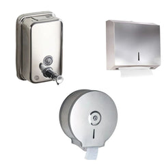 Kit Dispensador Jabón+Dispensador Toallas y Papel