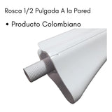 Tubo Instalación Ducha Eléctrica, Con Tuerca Universal