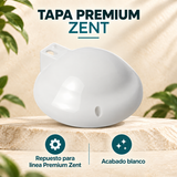Características de la tapa blanca para ducha Premium Zent