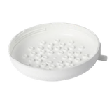 Regadera blanca con bajante para ducha Premium Zent, imagen oficial