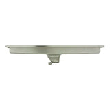 Rejilla Rectangular 30 Cm Ladrillo Acero