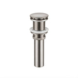 Desagüe Push para Lavamanos Satin 7,8 cm de alto y 6,6 cm de ancho