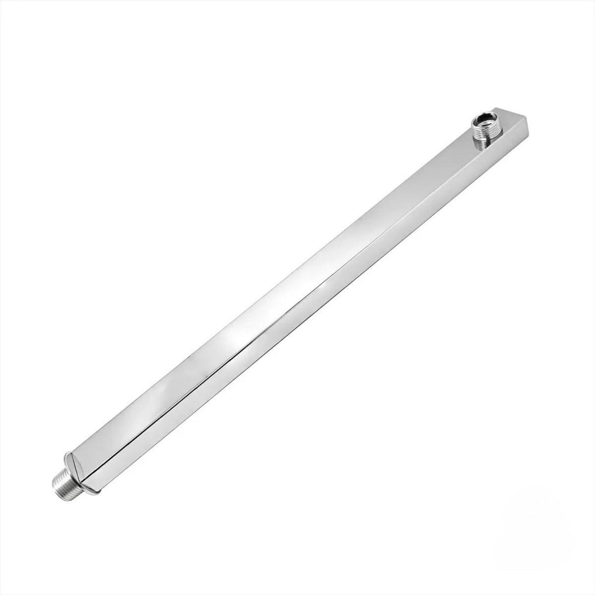 Brazo para Ducha 40 cm en Zamak Cromado con Escudo