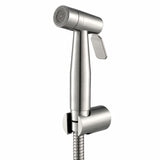 Kit Ducha Bidet Acero Inoxidable 304 Satinado Con Manguera Y Soporte Higiénico Para Baño