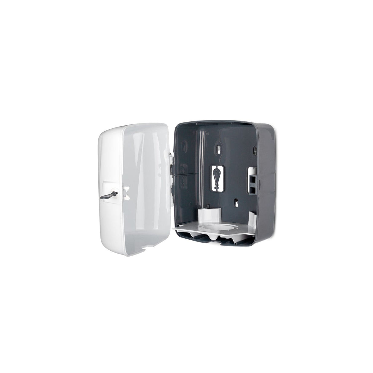 Dispensador de Toallas de papel en ABS Center Pull