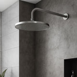 Regadera Redonda Spacco 10 Pulgadas Niquel Texturizado