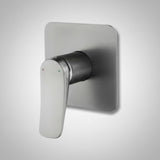 Mezclador Ducha Monocontrol Volare Gris Concreto Diseño Moderno