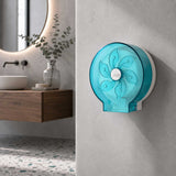 Dispensador de Papel Higiénico para Hogar ABS Acrílico 17 x 15.5 x 13 cm | Porta Rollo Familiar