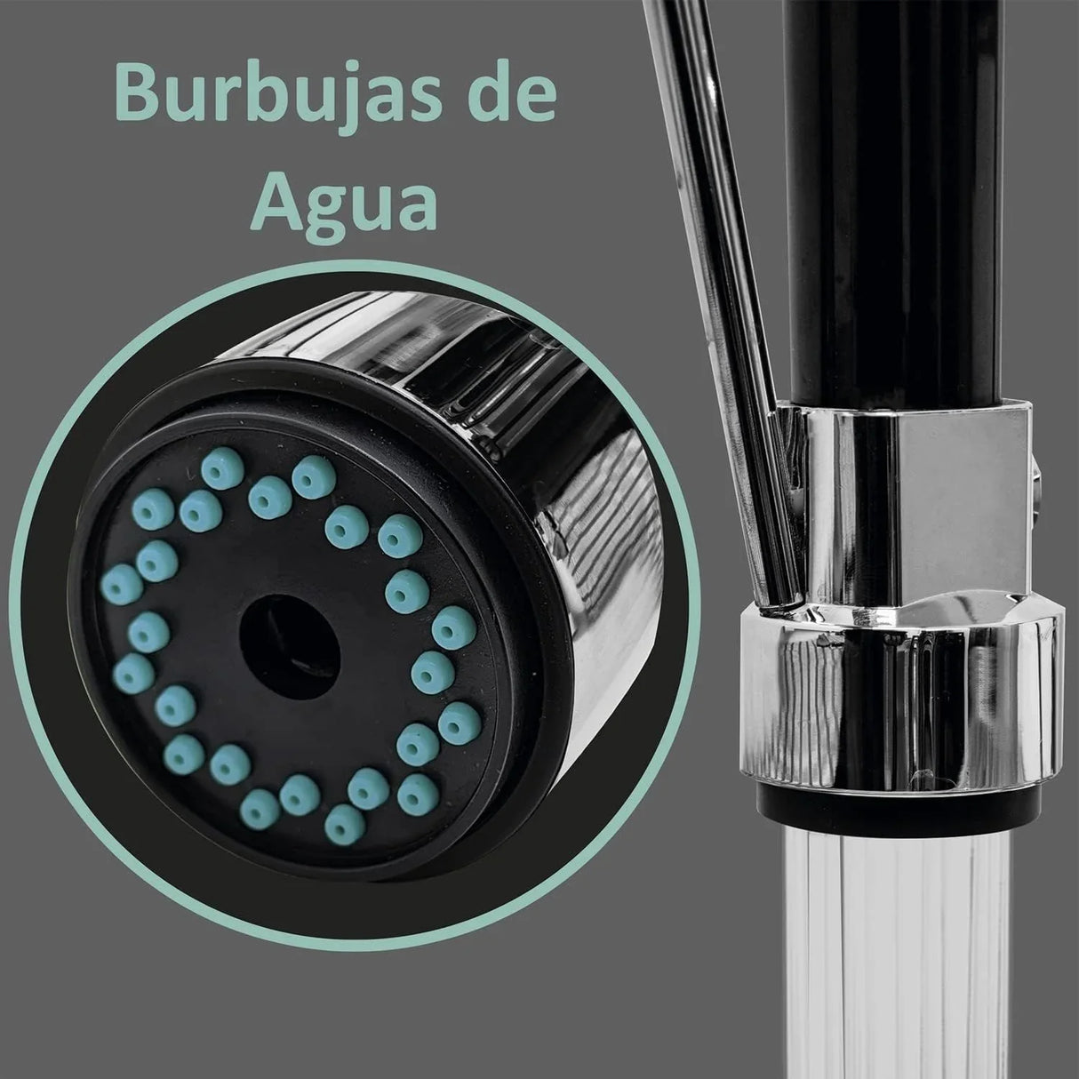 Grieria de Fregadero de Cocina Monomando Extraíble con Muelle – Diseño Moderno y Funcionalidad Superior