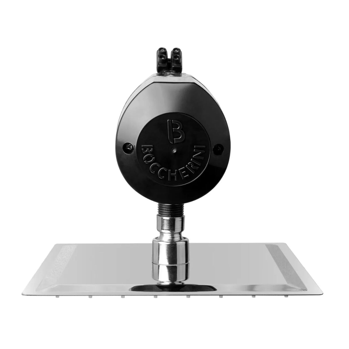 Ducha Eléctrica Horizontal Lusso Negra 220V con Regadera de 8” – Agua Caliente Instantánea