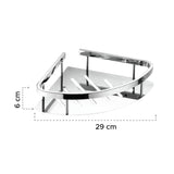 Repisa Jabonera Sencilla para Baño – Organizador de Ducha en Acero Inoxidable Resistente