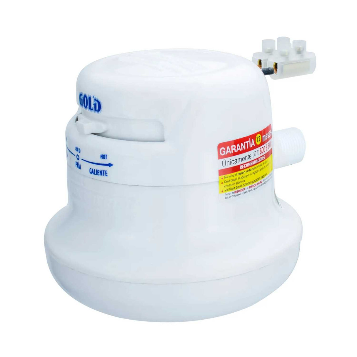 Ducha Eléctrica Gold Selector Sin Mini ducha 120v