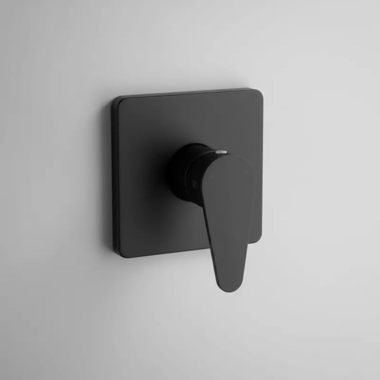 Mezclador Ducha Monocontrol Posto Negro Mate Cuerpo Latón