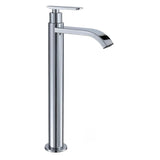 Llave Alta para Lavamanos Cascada 30,5 cm Agua Fría Cromada