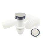 Sifón Desague Flexible Con Push ABS