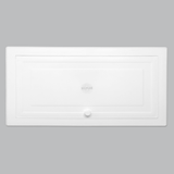 Tapa Registro Plástico Blanco De Int 30 X 15 Alta Calidad