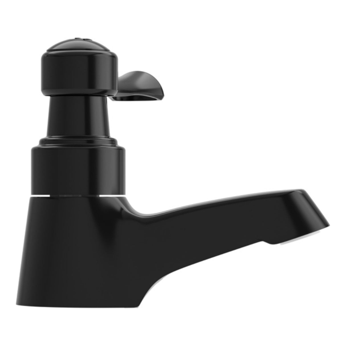 Llave Individual Negra Para Lavamanos Tipo Palanca Balta