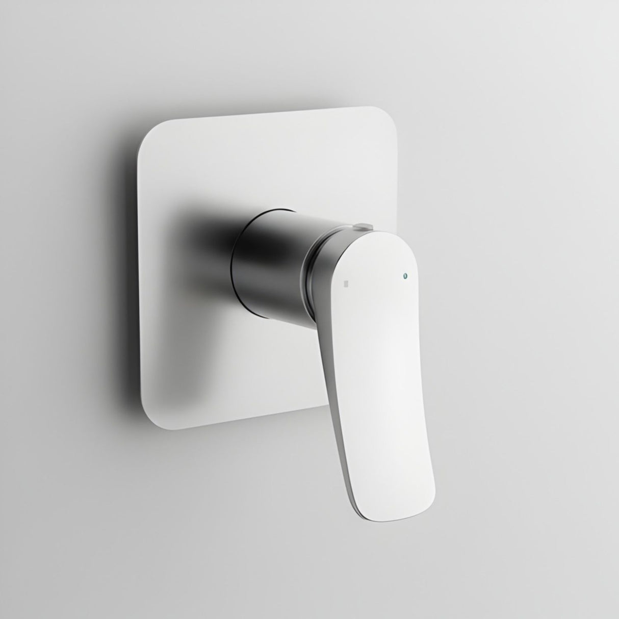 Mezclador Ducha Monocontrol Volare Níquel Texturizado Diseño Moderno