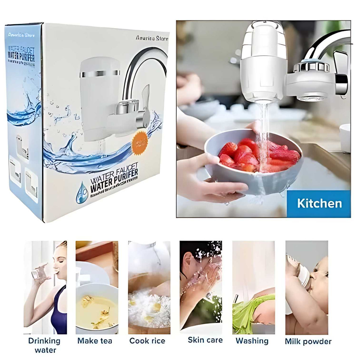 Purificador de Agua MultiFiltro™ – Agua pura y fresca directo de tu grifo