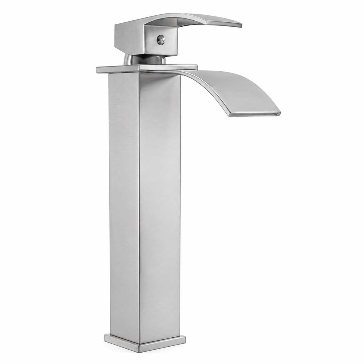 Grifería Lavamanos Alto Milán Cromado 30 cm Tipo Cascada Monocontrol para Vessel