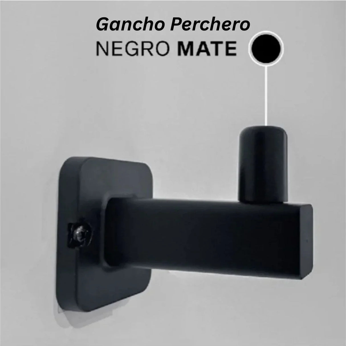 Set Juego de Accesorios Tayrona Negro 6 Piezas - Inoxidables