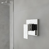 Mezcladora monocontrol p/ducha cuadrado acabado cromo