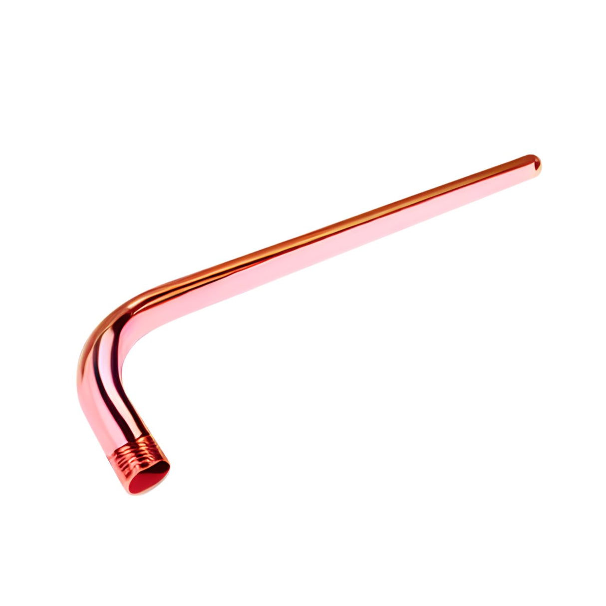 Tubo Regadera 40 cm Tipo L Acero inoxidable