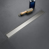 Rejilla Piso Invisible Acero SatinMate 40X10