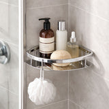 Repisa Jabonera Sencilla para Baño – Organizador de Ducha en Acero Inoxidable Resistente