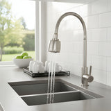 Grifería Lavaplatos Monocontrol Flexible