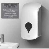 Dispensador de Jabón Líquido o Espuma 1000 ml – Montaje en Pared