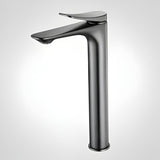 Lavamanos Monocontrol Alto Volare Gris Concreto Diseño Moderno