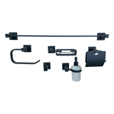 Kit de Accesorios para Baño Schwarz Negro de 6 Piezas