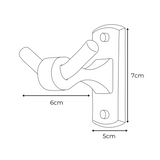 Perchero Doble Base Rectangular