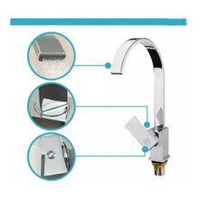 Grifo Lavaplatos Monocontrol Chorro Estilo Cascada
