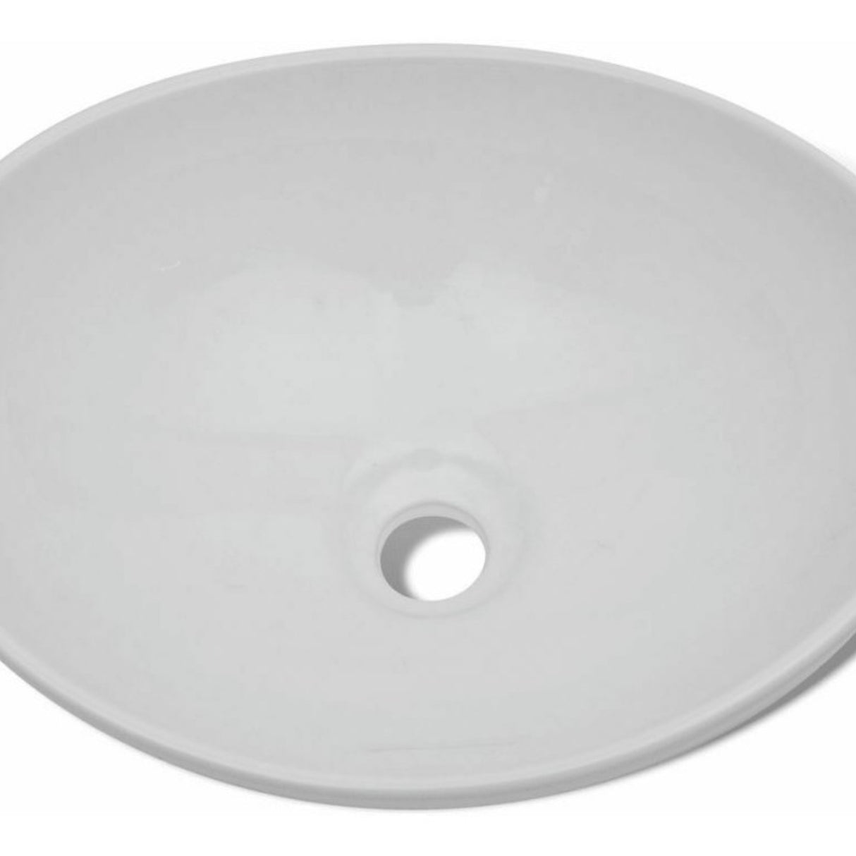 Kit Completo Lavamanos Blanco Canoa- Desagüe -griferia Negra
